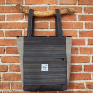 Bolso mochila Gris
