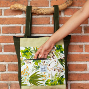 Bolso mochila Verde